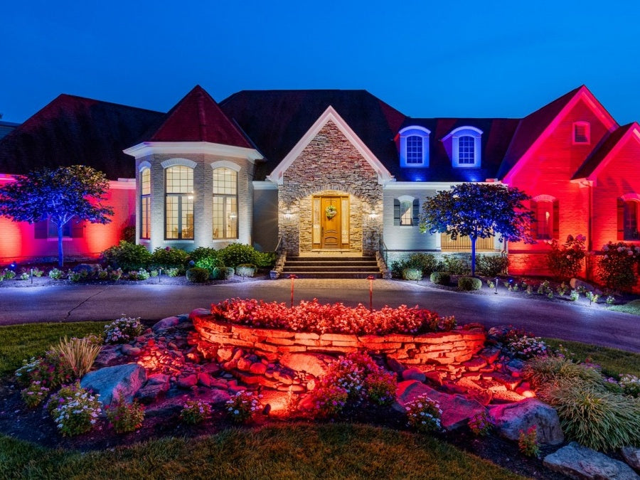 Illuminate Your Christmas with RGBW Color Changing Outdoor Landscape Lights